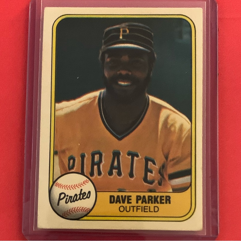 Dave Parker #360 1981 Fleer Baseball Trading Card